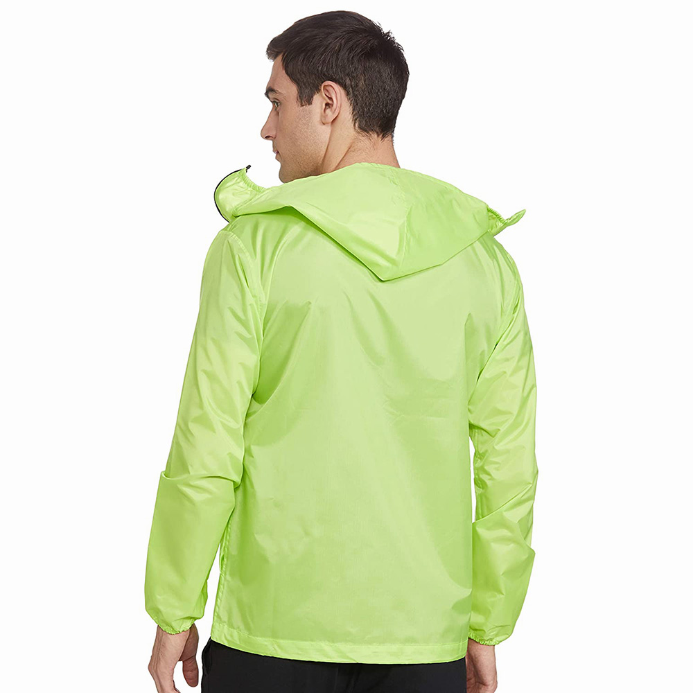 Hestic Sports Wear Summer Hiking Farm Work Rain Jacket Man PU Hooded Rainsuit Pants Outdoor Hunter Fashion Mens Raincoat